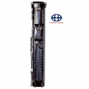 Lederk�cher Arizona 2/4 schwarz-blau