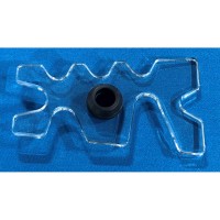 Queuebrcke Slip on PVC durchsichtig