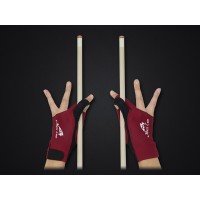 Billardhandschuh Mezz burgundy