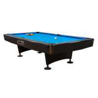 Billardtisch Clash Steel Pro Alumen - schwarz
