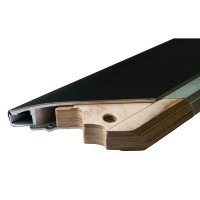 Billardtisch Clash Steel Pro Alumen - schwarz