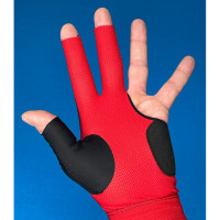 Billardhandschuh The Stroke - grau/schwarz - rechte Hand