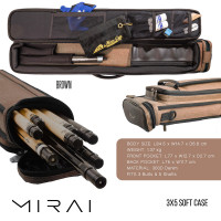 Mirai Softcase 3/5 brown
