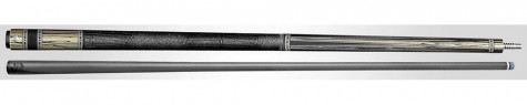 Rhino Retro Carbon - Pale Moon Ebony - Lizard Leather - Points