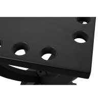 Queuestnder, Vortex fr 12 Queues, Metall, matt schwarz