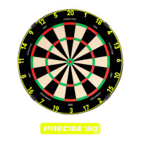 Dartboard Precise180 Endorphine - Electric Yellow