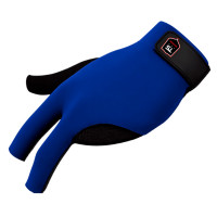 Billardhandschuh The Stroke Elite - blau/schwarz - linke Hand