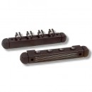 Wandhalter Antik schwarz fr 4 Queues