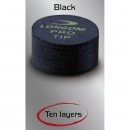 Mehrschichtleder Fuji Black hart