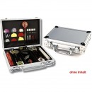 Dartkoffer LUXUS, Farbe silber/aluminium