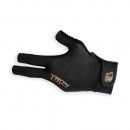 Billardhandschuh TAOM fr die linke Hand (Gr. S-XL) schwarz