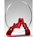 Pokal 68453 rot (ungraviert)