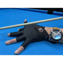 Billardhandschuh The Stroke Nova Grip - schwarz/grau - linke Han