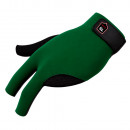 Billardhandschuh The Stroke Elite - gr�n/schwarz - linke Hand