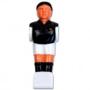 Kickerfigur (Bomber) schwarz-wei 13mm